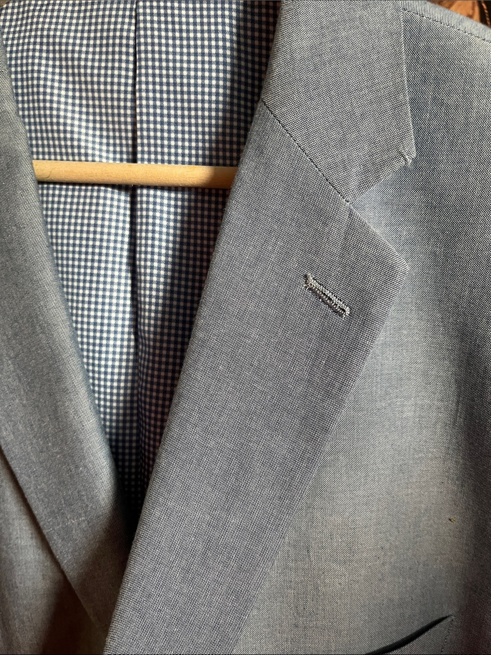 46R cotton US POLO ASSN. blazer. 2button close, single back vent. Country club